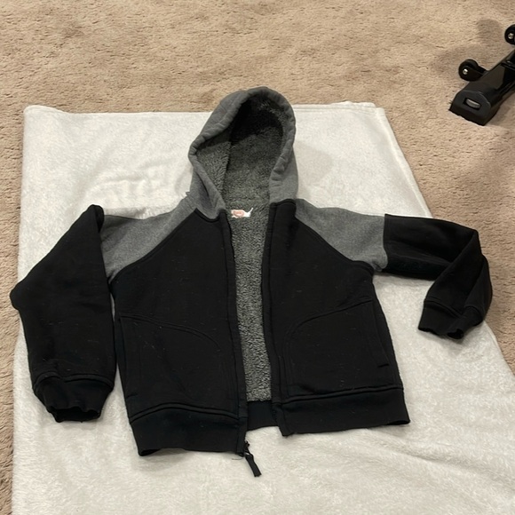 wonder nation Other - Kids Black and Gray Hooded Jacket